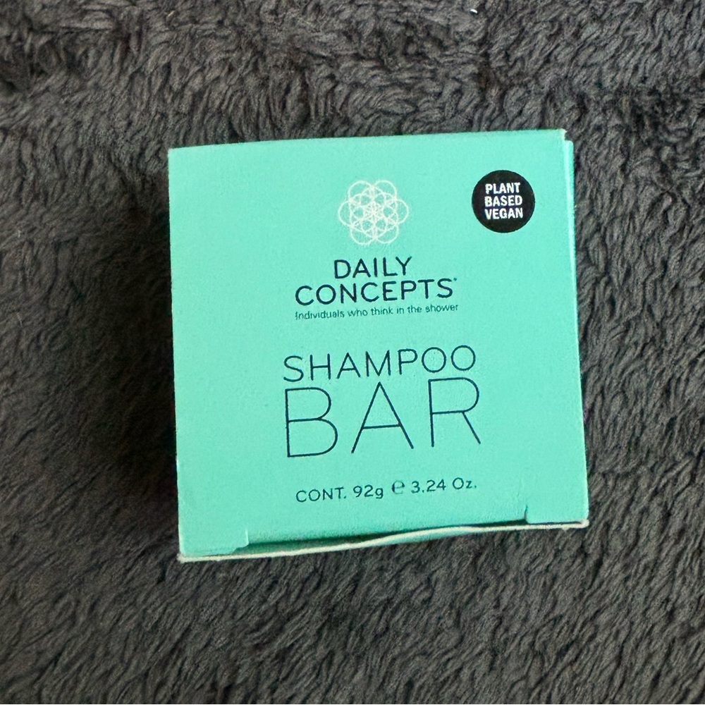 NWT Daily Concepts Shampoo Bar - Plant Based Vegan